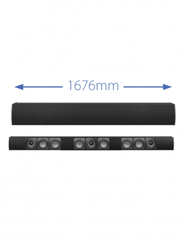 SONANCE | SB46-75 | Barre de Son LCR | 3 voies | 150W