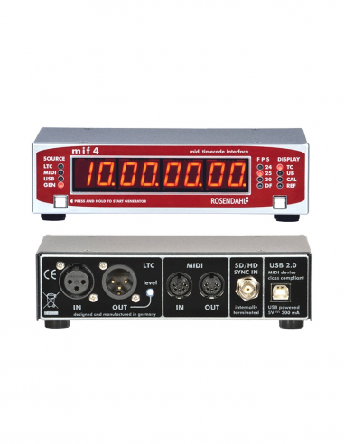 DIRECTOUT  TECHNOLOGIES | MIF4 | Interface Timecode Midi