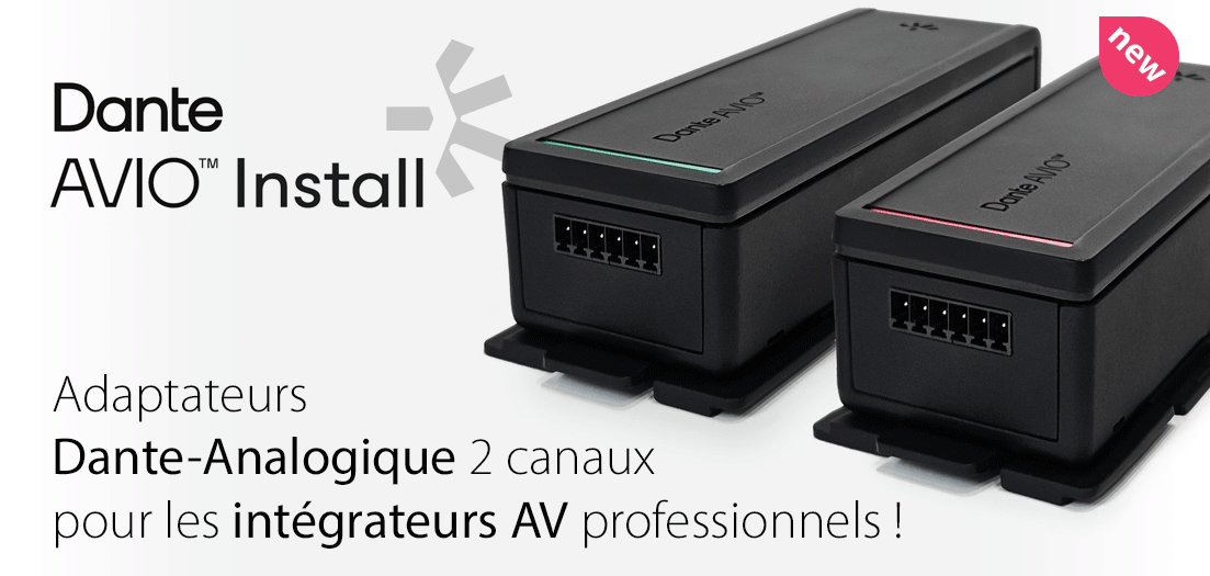 Wyrestorm modules AVoIP NHD-500 désormais compatibles Dante AV-A™ !
